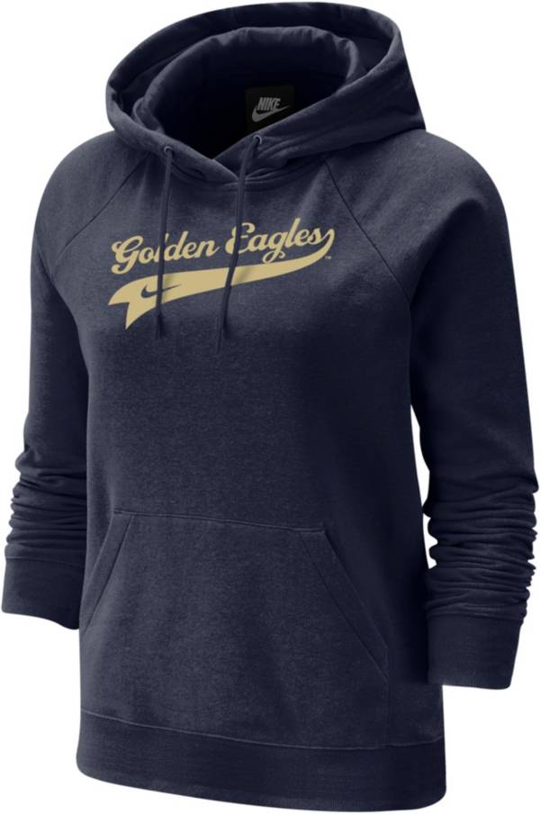 Nike Women's Oral Roberts Golden Eagles Navy Blue Varsity Pullover Hoodie