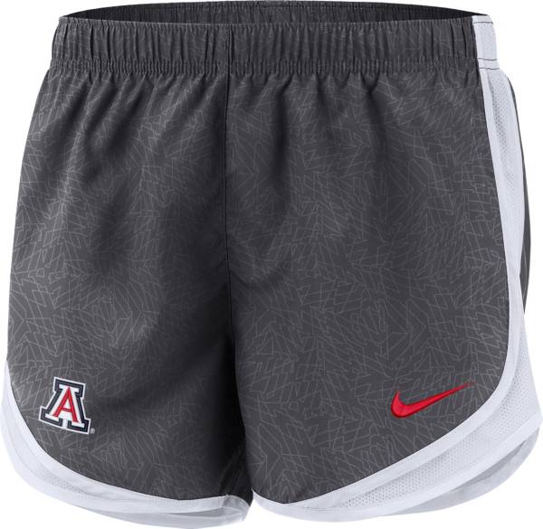 Nike Women's Arizona Wildcats Grey Dri-FIT Tempo Shorts