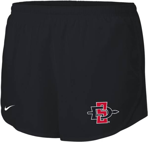 Nike Women's San Diego State Aztecs Dri-FIT Tempo Black Shorts