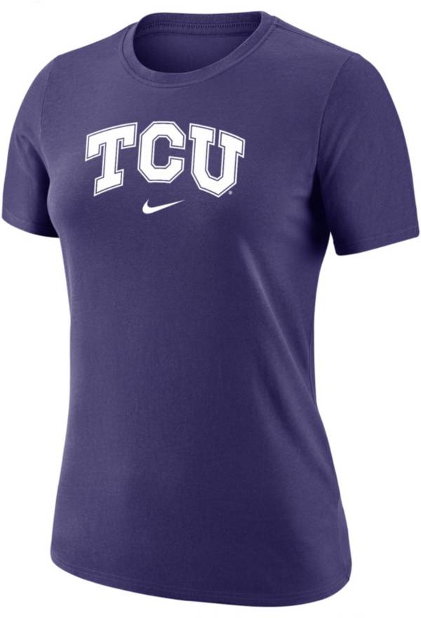 Nike Women's TCU Horned Frogs Purple Dri-FIT Cotton T-Shirt