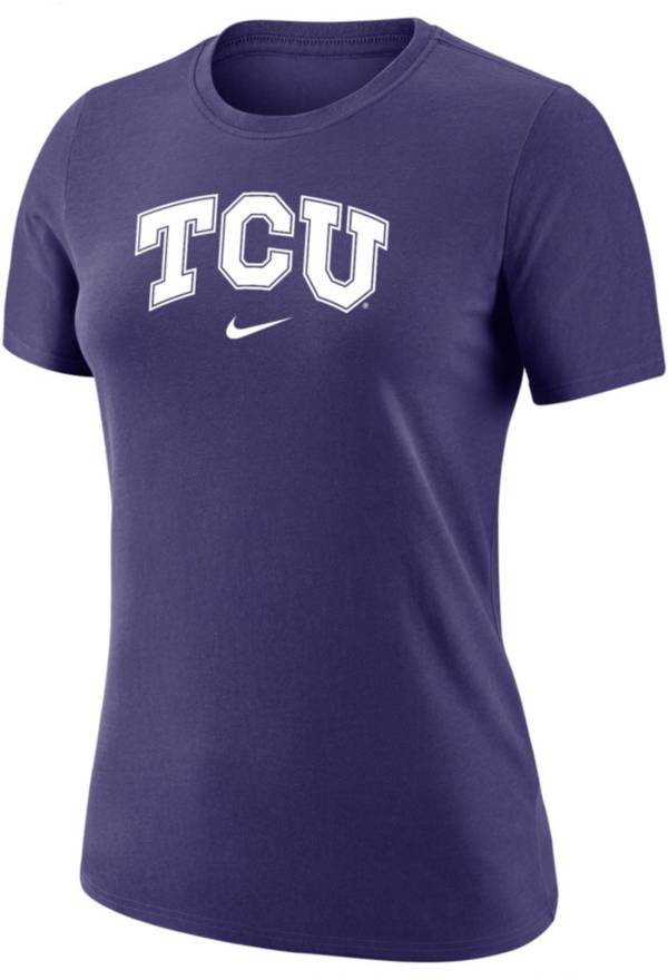 Nike Women's TCU Horned Frogs Purple Dri-FIT Cotton T-Shirt product image