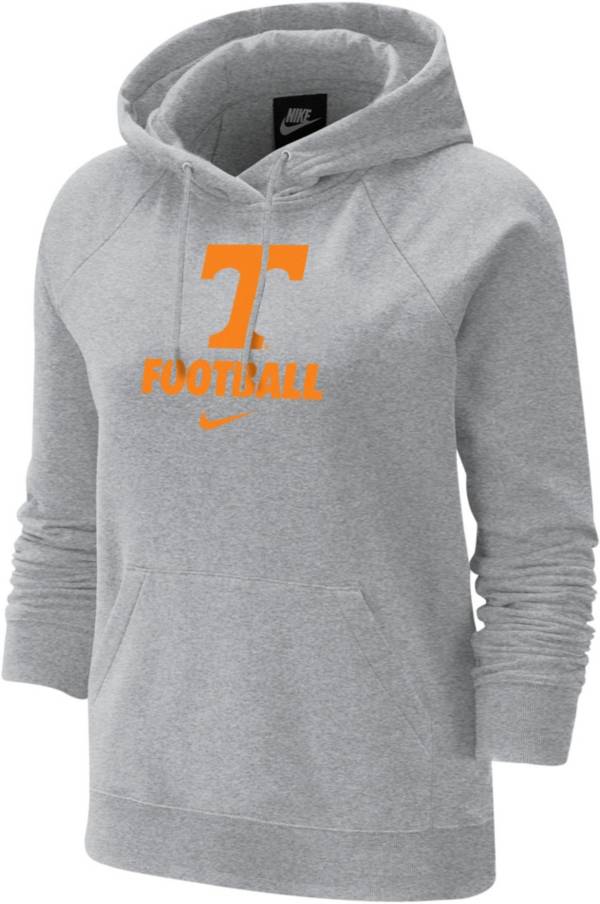 Nike Women's Tennessee Volunteers Football Grey Varsity Pullover Hoodie