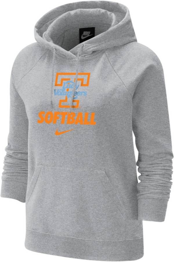 Nike Women's Tennessee Lady Vols Softball Grey Varsity Pullover Hoodie