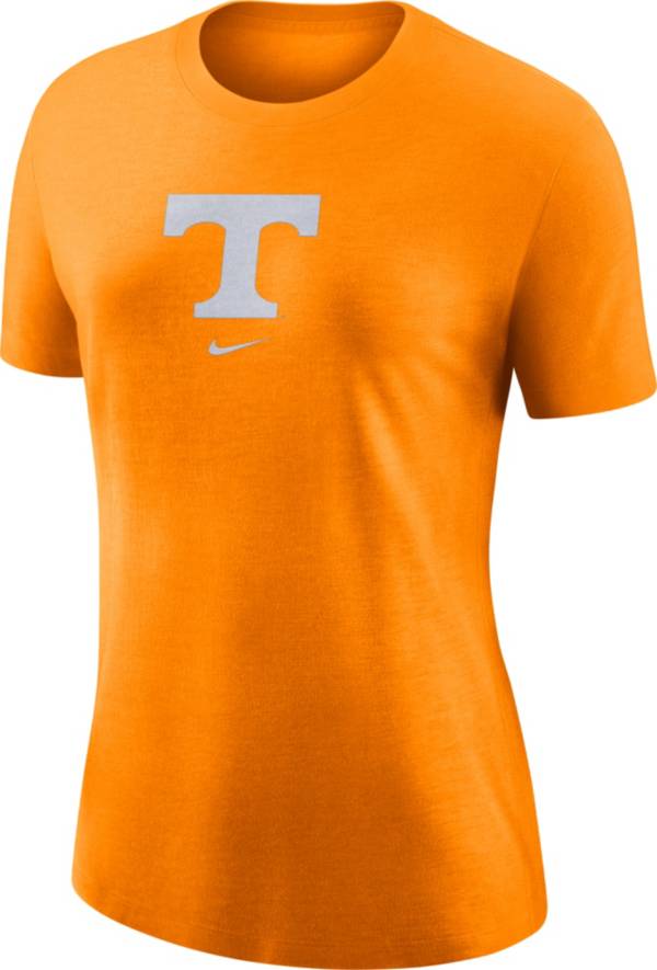 Nike Women's Tennessee Volunteers Tennessee Orange Logo Crew T-Shirt