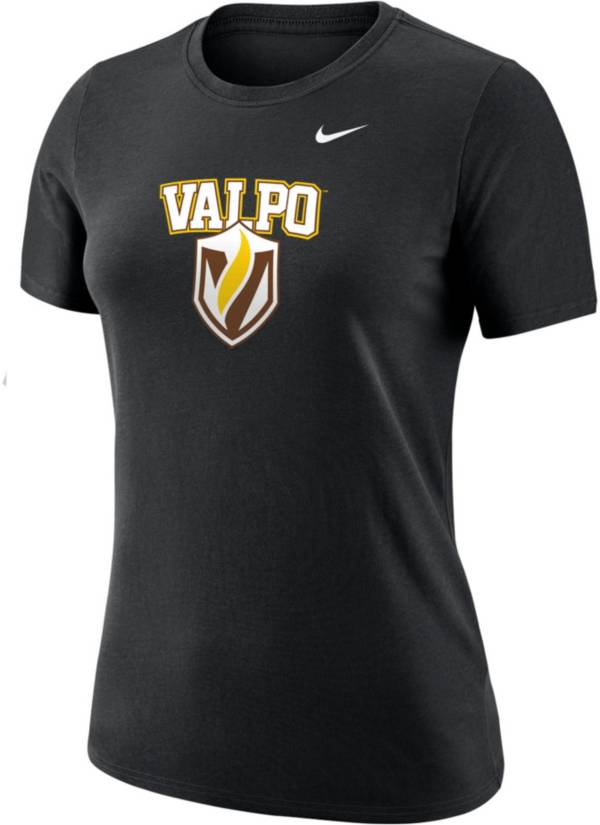 Nike Women's Valparaiso Dri-FIT Cotton Black T-Shirt