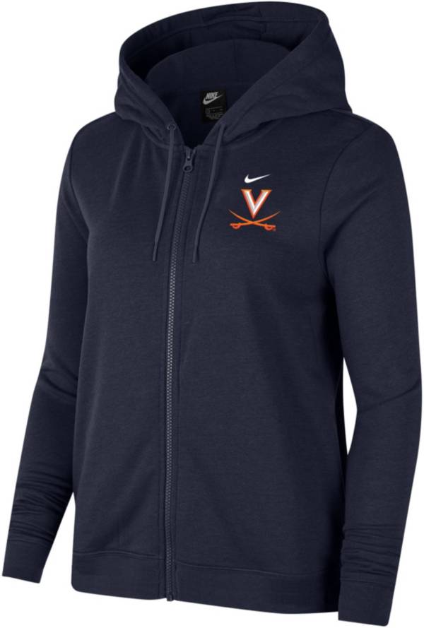 Nike Women's Virginia Cavaliers Blue Varsity Full-Zip Hoodie