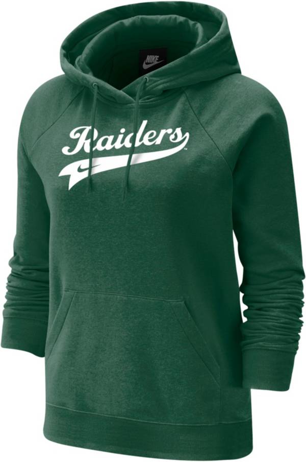 Nike Women's Wright State Raiders Green Varsity Pullover Hoodie