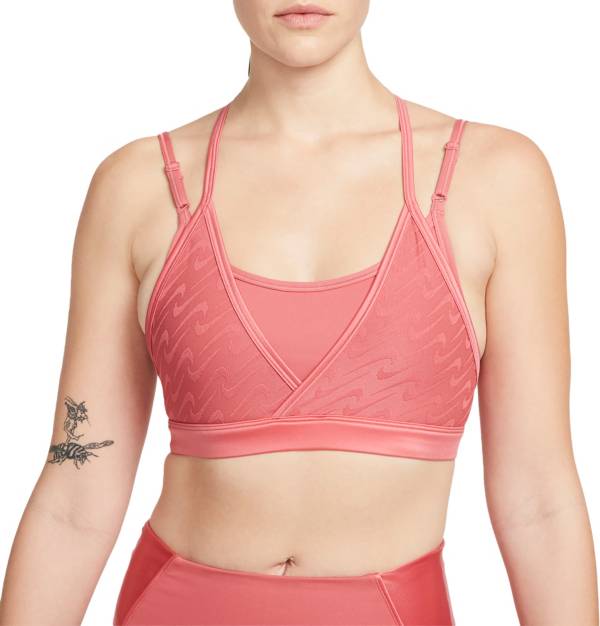 Nike Women's Dri-FIT Indy Icon Clash Light-Support Strappy Sports Bra