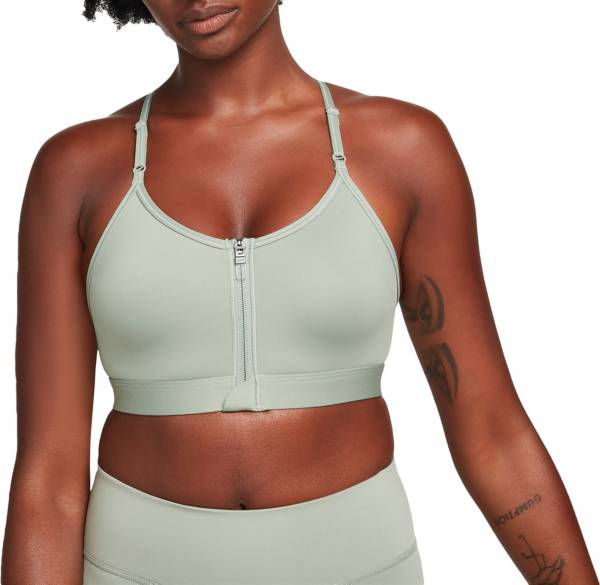 Nike Women's Dri-FIT Indy Zip-Front Low Support Padded Sports Bra