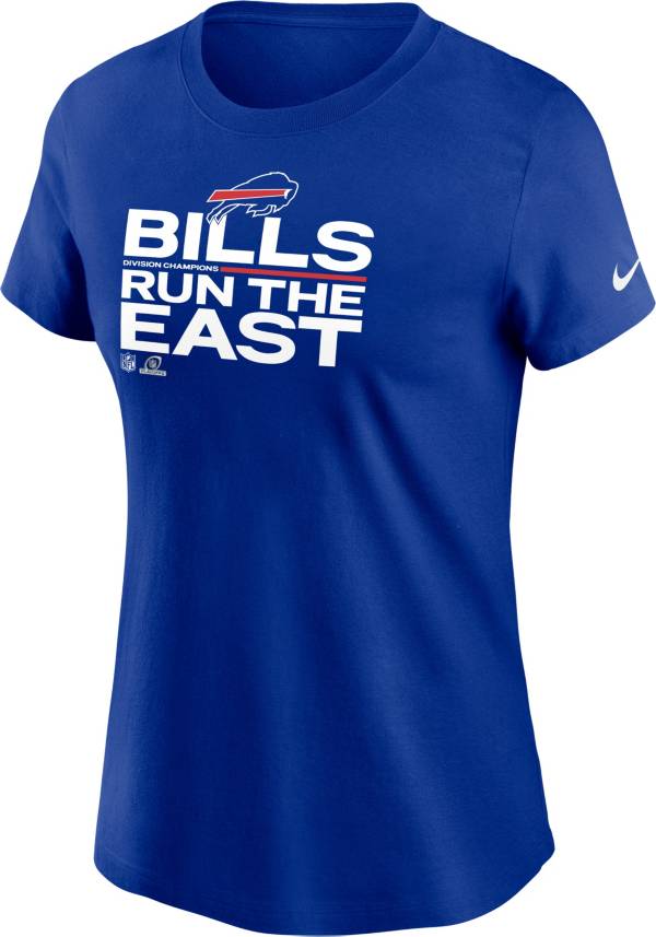 Nike Women's Buffalo Bills 2021 AFC East Division Champions Royal T-Shirt