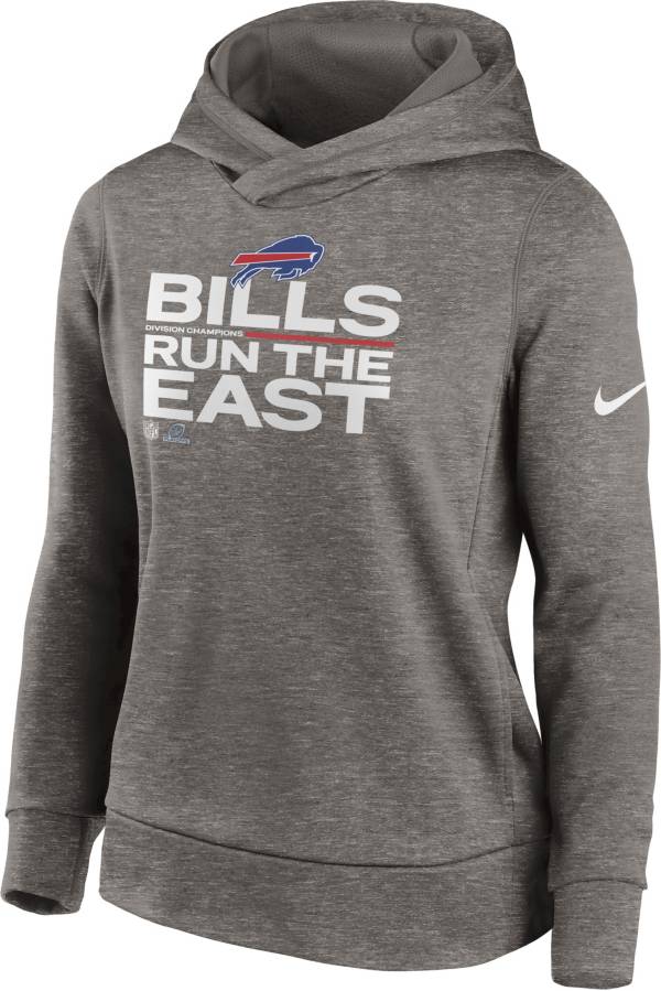 Nike Women's Buffalo Bills 2021 Run the AFC East Division Champions Pullover Hoodie