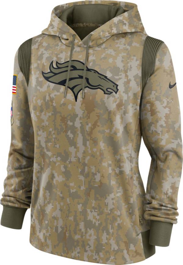 Nike Women's Denver Broncos Salute to Service Camouflage Hoodie