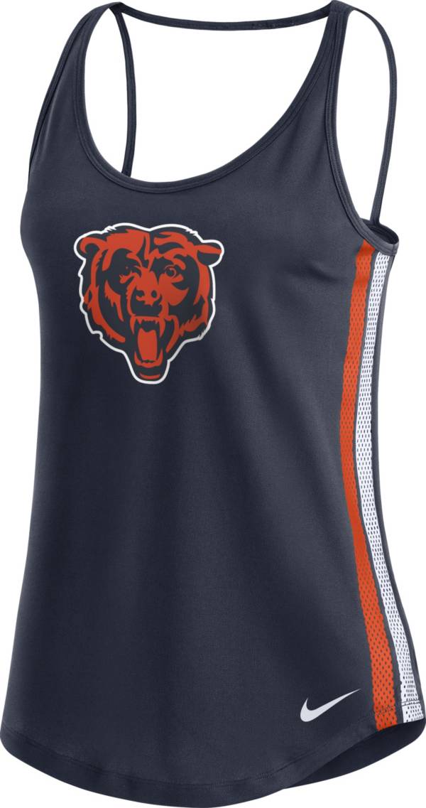 Nike Women's Chicago Bears Dri-FIT Navy Performance Tank Top