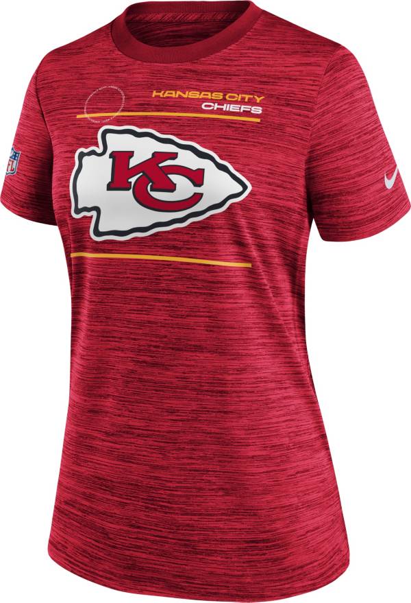 Nike Women's Kansas City Chiefs Sideline Legend Velocity Red Performance T-Shirt