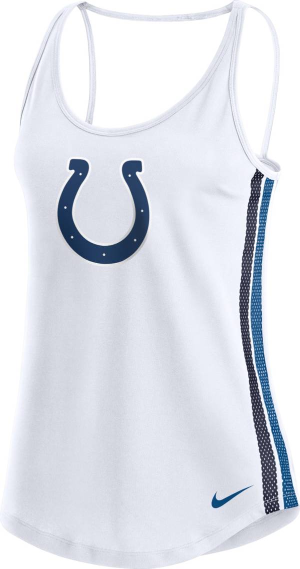 Nike Women's Indianapolis Colts Dri-FIT White Performance Tank Top