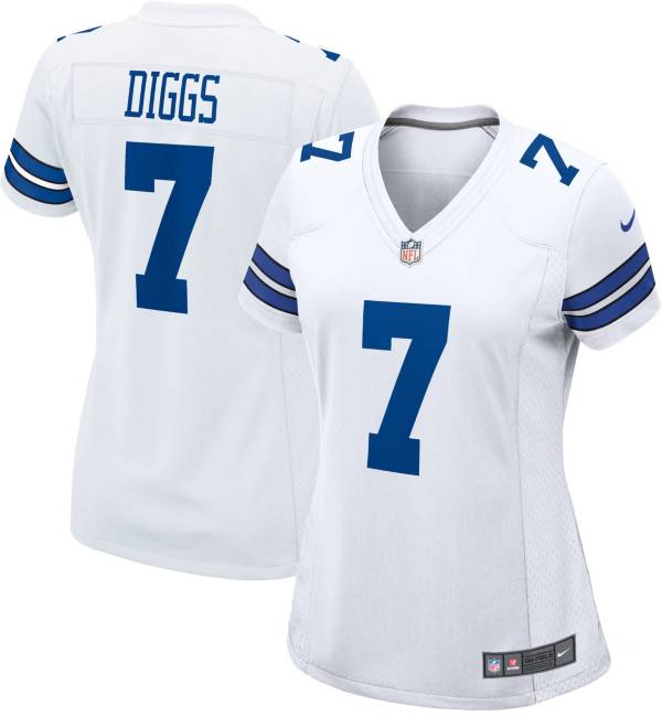 Nike Women's Dallas Cowboys Trevon Diggs #7 White Game Jersey