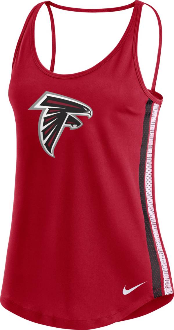 Nike Women's Atlanta Falcons Dri-FIT Red Performance Tank Top