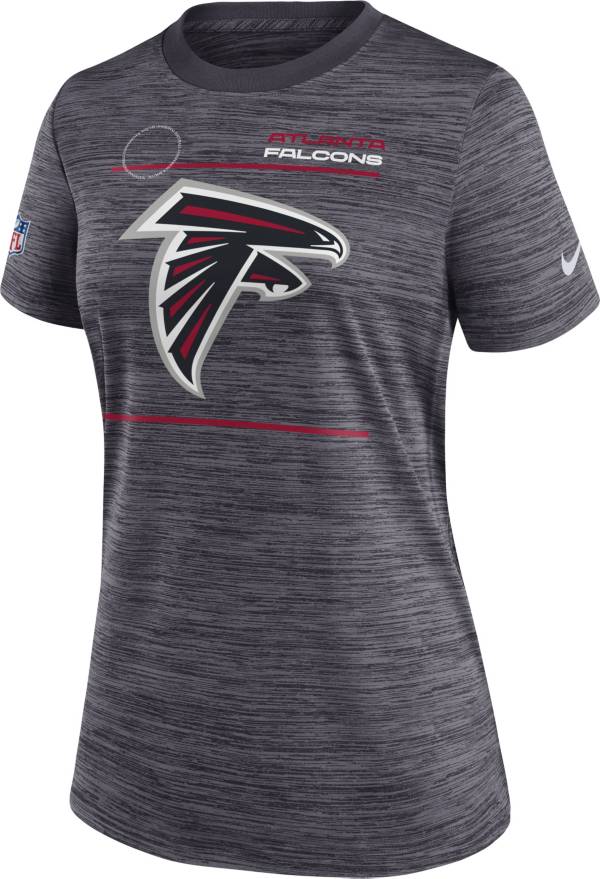 Nike Women's Atlanta Falcons Sideline Legend Velocity Black Performance T-Shirt
