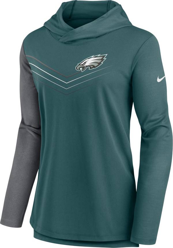 Nike Women's Philadelphia Eagles Teal Chevron Pullover Hoodie