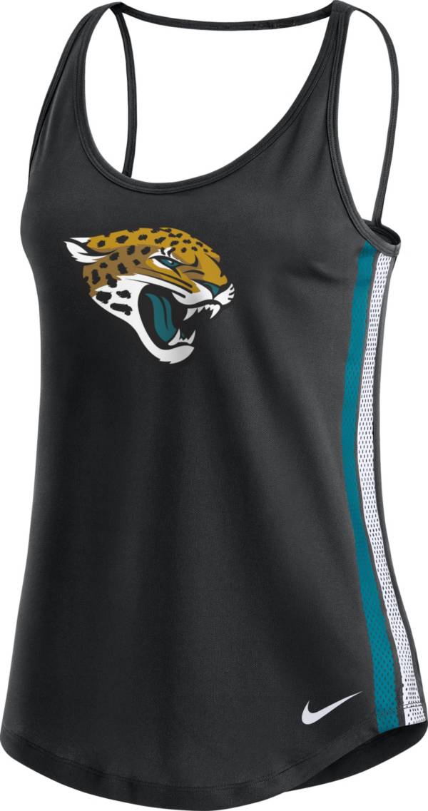 Nike Women's Jacksonville Jaguars Dri-FIT Black Performance Tank Top