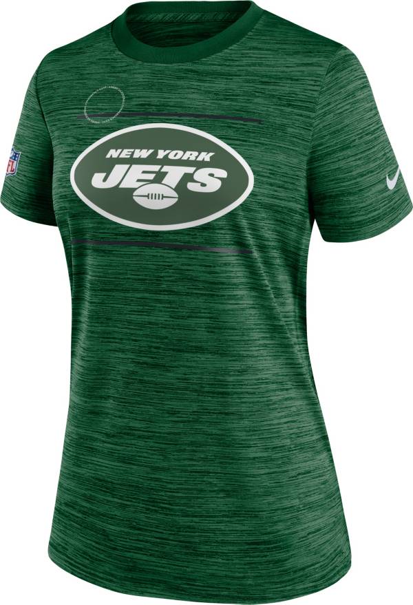 Nike Women's New York Jets Sideline Legend Velocity Green Performance T-Shirt