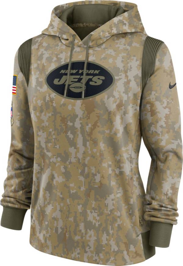 Nike Women's New York Jets Salute to Service Camouflage Hoodie
