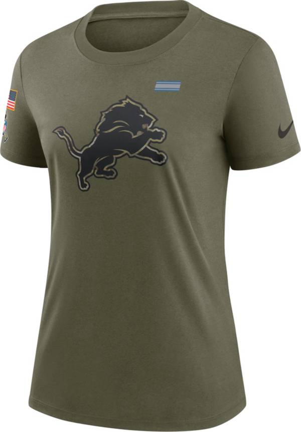 Nike Women's Detroit Lions Salute to Service Olive Legend T-Shirt product image