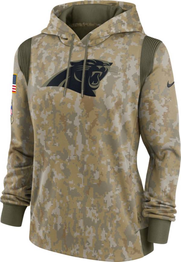 Nike Women's Carolina Panthers Salute to Service Camouflage Hoodie