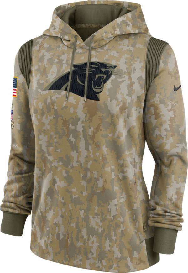 Nike Women's Carolina Panthers Salute to Service Camouflage Hoodie product image