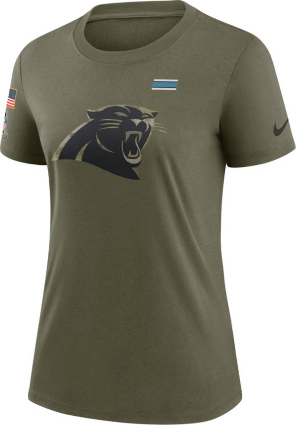 Nike Women's Carolina Panthers Salute to Service Olive Legend T-Shirt