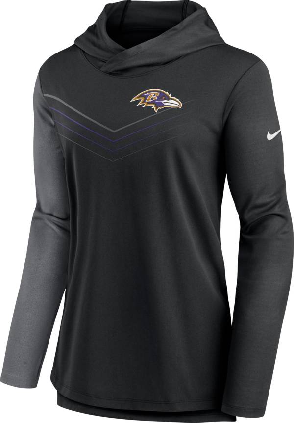 Nike Women's Baltimore Ravens Black  Chevron Pullover Hoodie product image