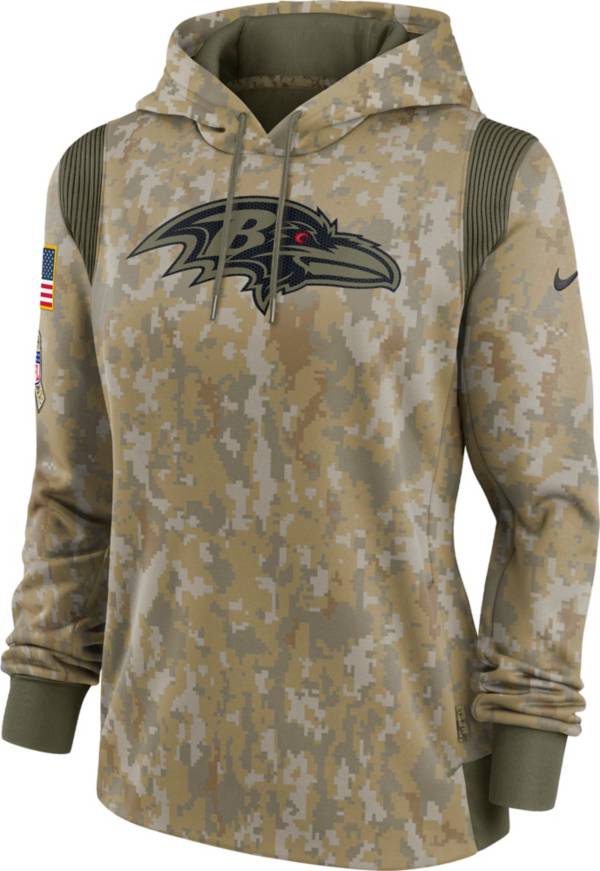 Nike Women's Baltimore Ravens Salute to Service Camouflage Hoodie