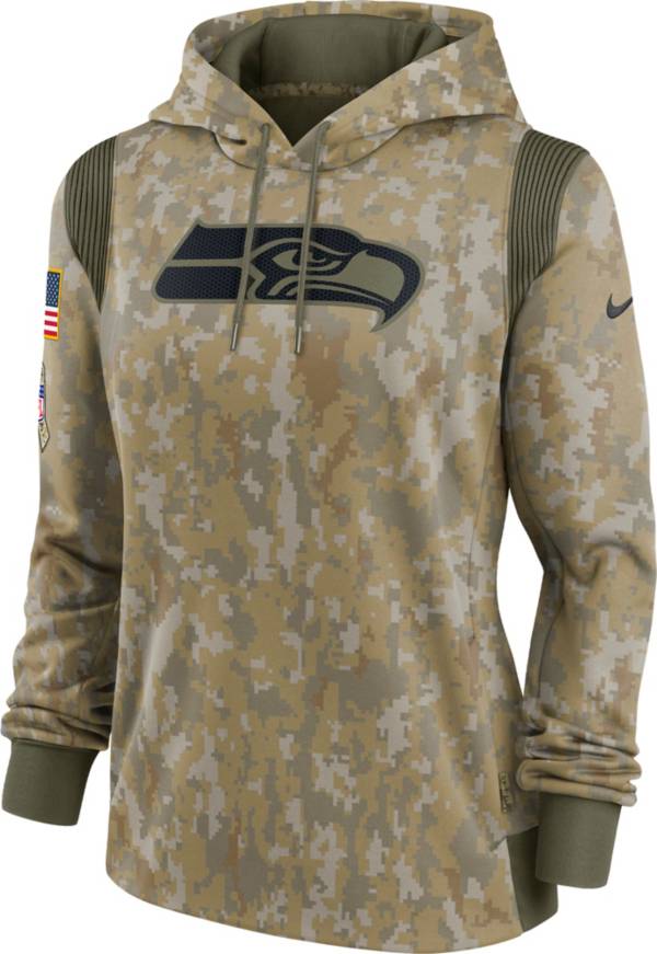 Nike Women's Seattle Seahawks Salute to Service Camouflage Hoodie