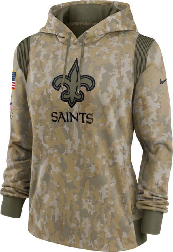 Nike Women's New Orleans Saints Salute to Service Camouflage Hoodie