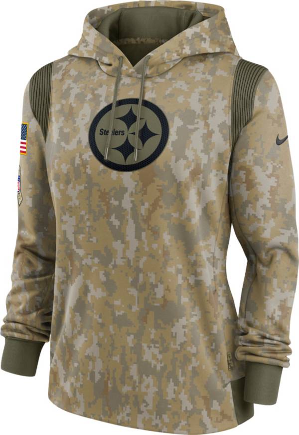 Nike Women's Pittsburgh Steelers Salute to Service Camouflage Hoodie