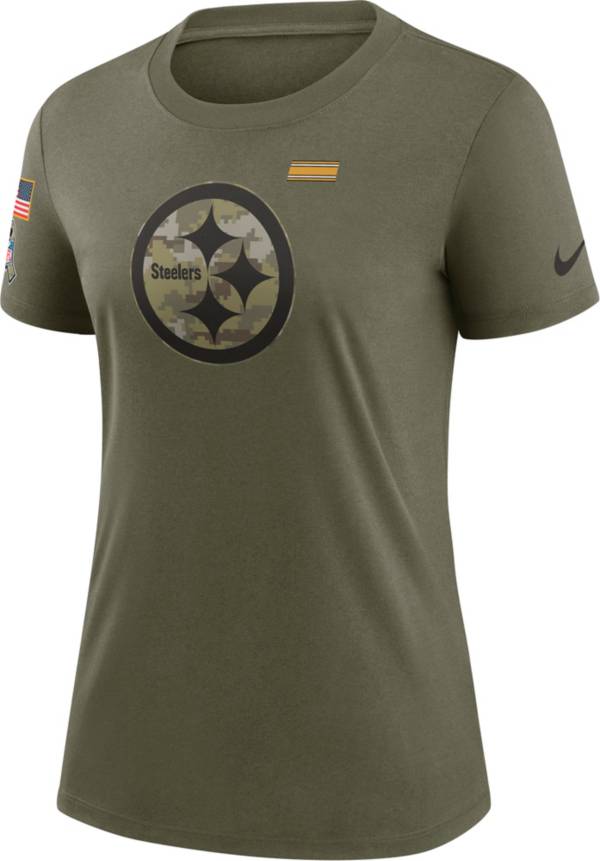 Nike Women's Pittsburgh Steelers Salute to Service Olive Legend T-Shirt product image