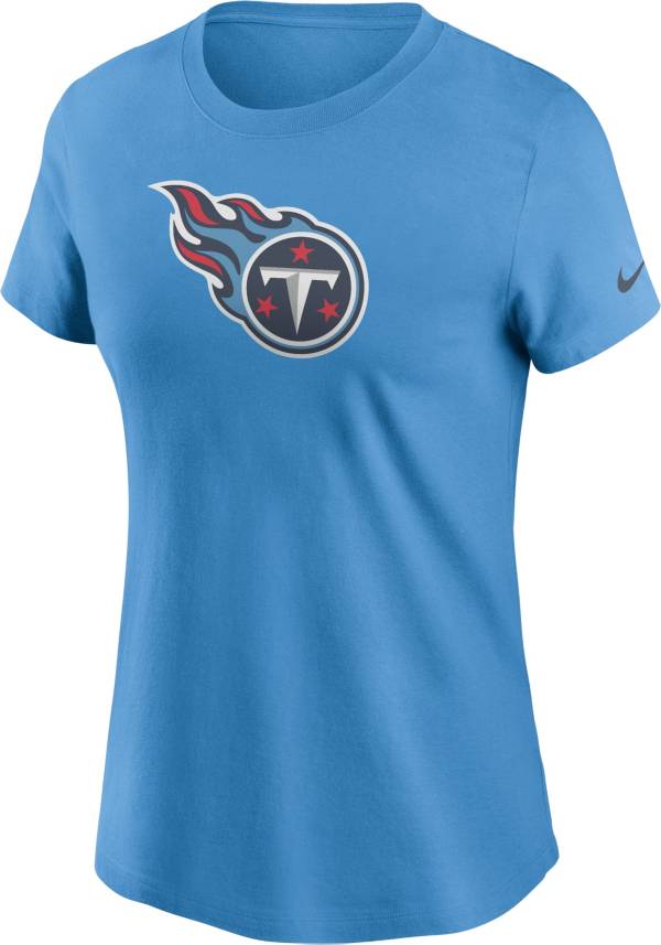 Nike Women's Tennessee Titans Logo Blue T-Shirt