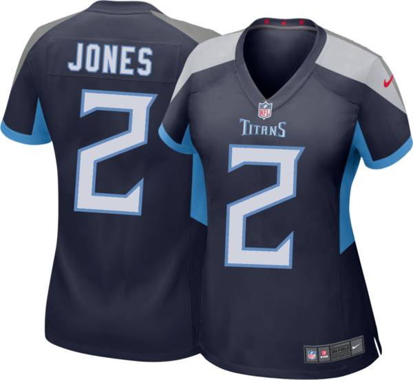 Nike Women's Tennessee Titans Julio Jones #2 Navy Game Jersey