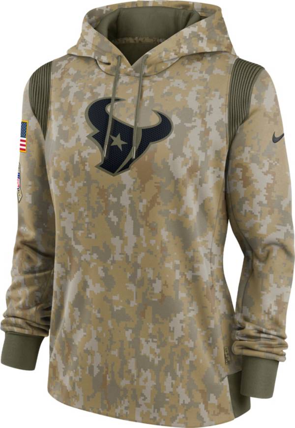 Nike Women's Houston Texans Salute to Service Camouflage Hoodie
