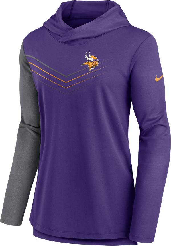 Nike Women's Minnesota Vikings Purple Chevron Pullover Hoodie