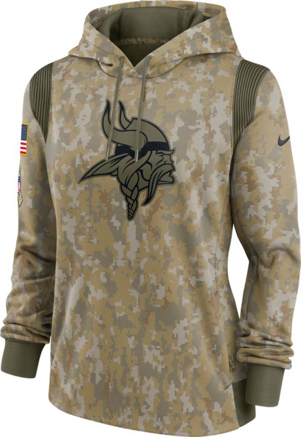 Nike Women's Minnesota Vikings Salute to Service Camouflage Hoodie