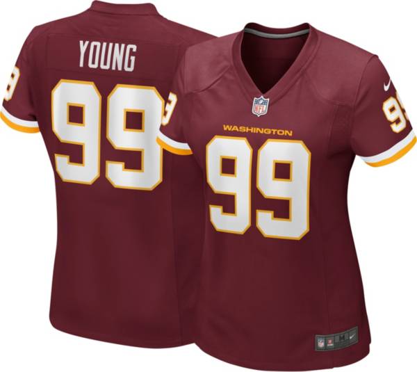 Nike Women's Washington Football Team Chase Young #99 Red Game Jersey