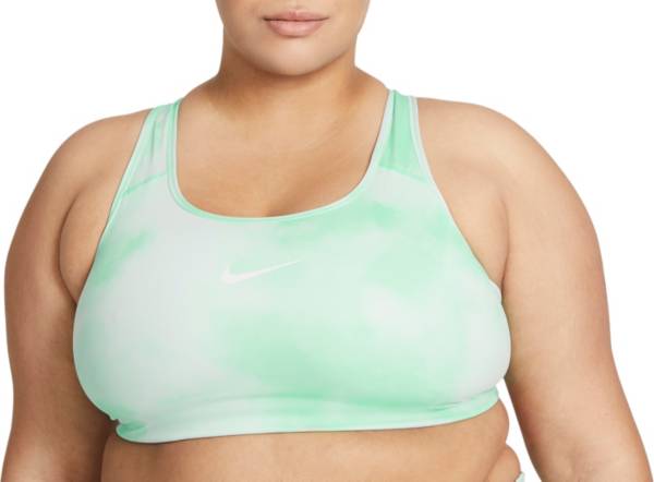 Nike Women's Plus Swoosh Icon Clash Medium Support Non-Padded Sports Bra