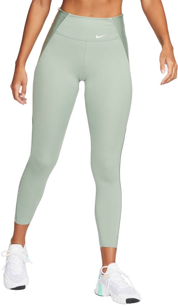 Nike Women's Dri-FIT One Luxe Icon Clash Mid-Rise 7/8 Printed Leggings