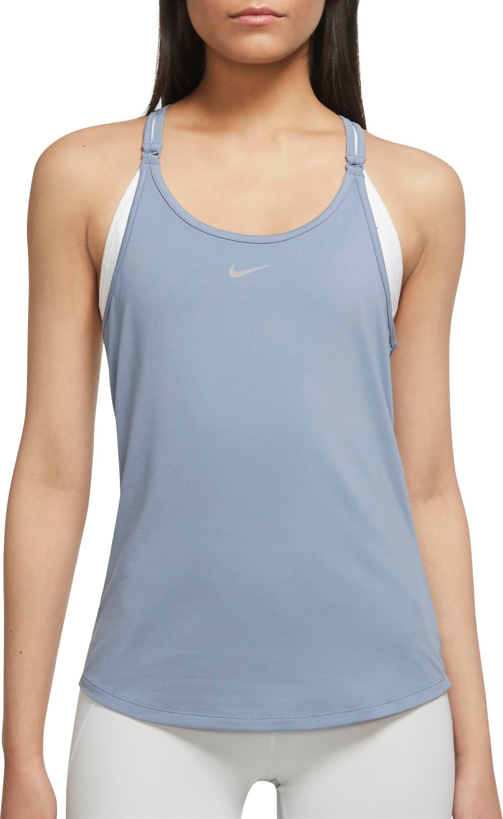 nike women's dry slim strappy tank top