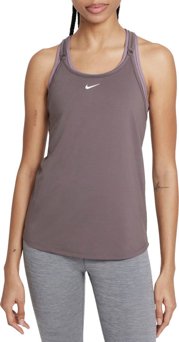 Nike Women's Dri-FIT One Luxe Slim Fit Strappy Tank Top