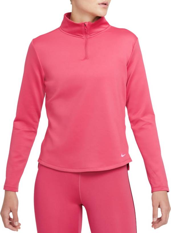 Nike Women's Therma-FIT One Long-Sleeve 1/2-Zip Top
