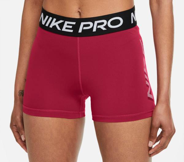 Nike Women's Pro Dri-FIT 3" Graphic Training Shorts
