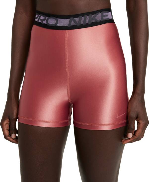 Nike Women's Pro Shine High-Rise 3” Shorts