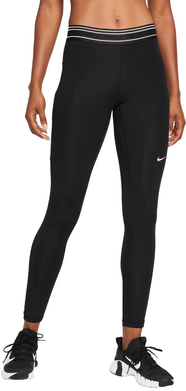 Nike Women's Pro Dri-FIT Mid-Rise Pocket Leggings